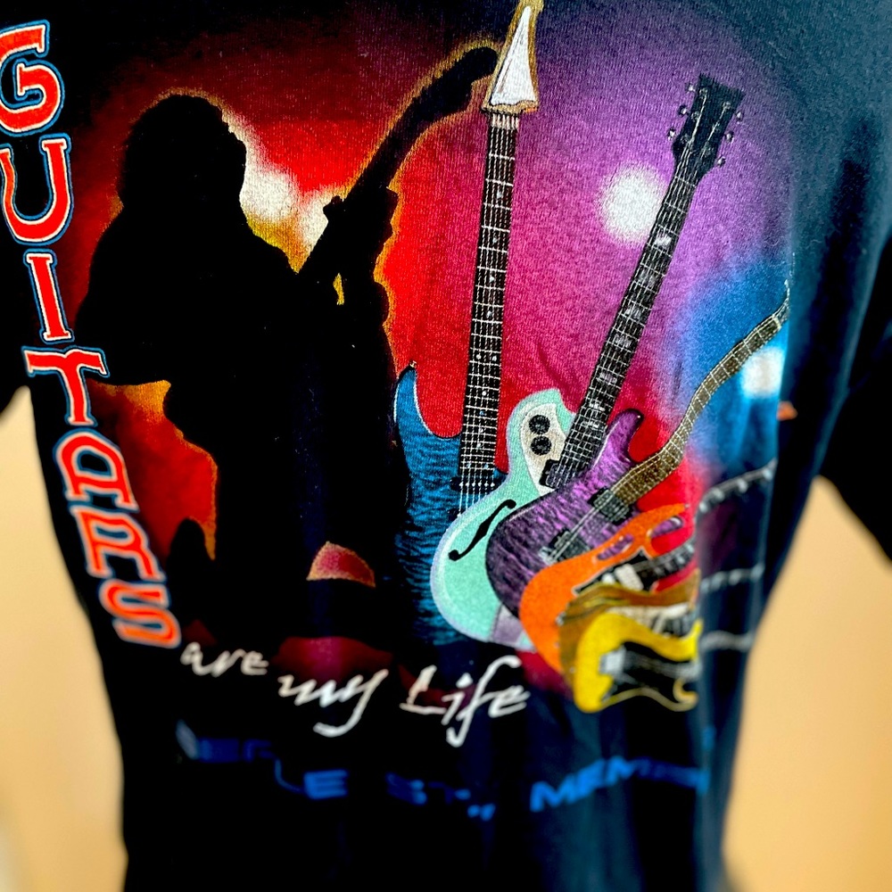 Vintage Guitars are my Life T-shirt.  Large
